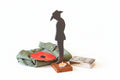 ANZAC Day Soldier with LED tea light candle