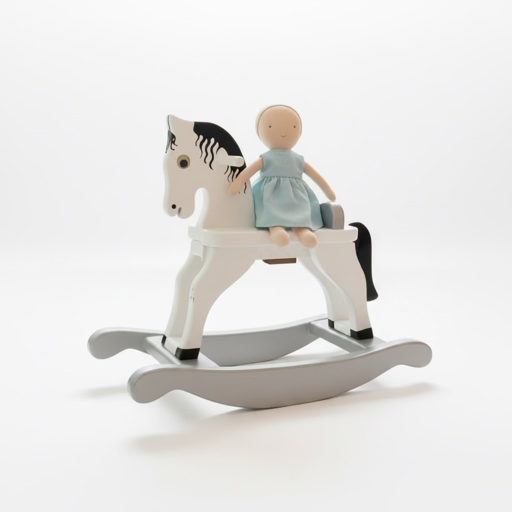 Mini Doll's rocking horse