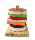 Ring stacking burger