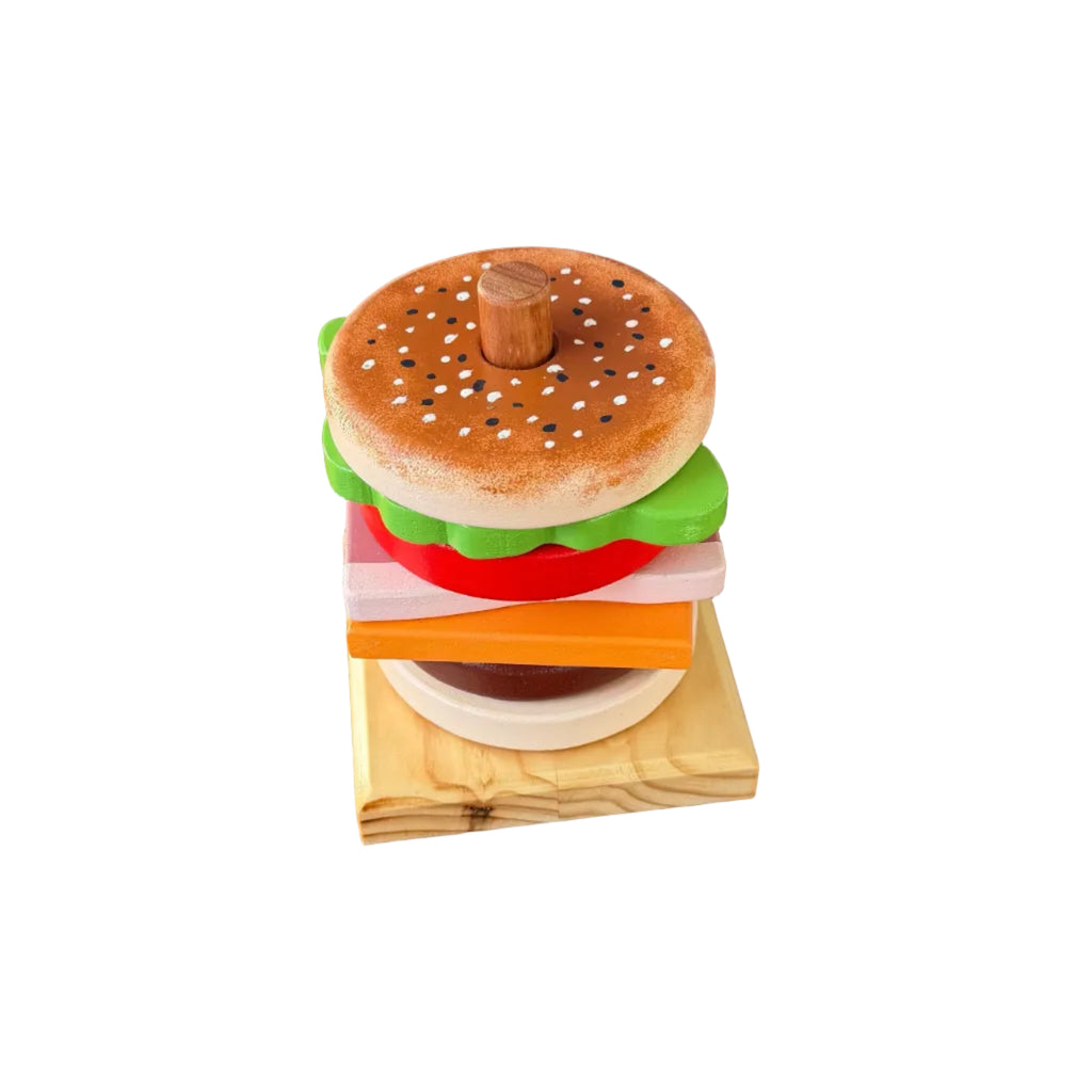 Ring stacking burger