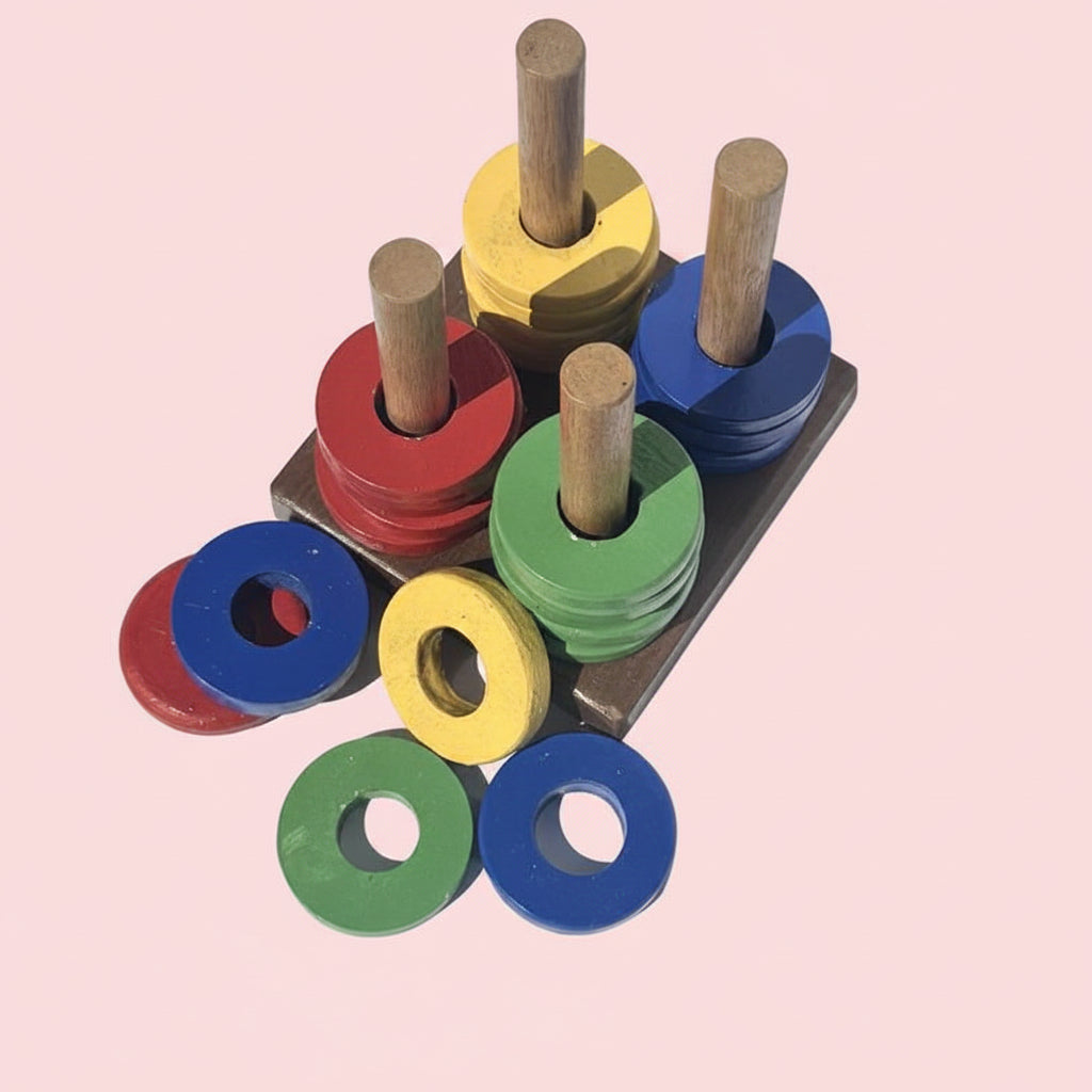 Wooden Stacking & Sorting Toy