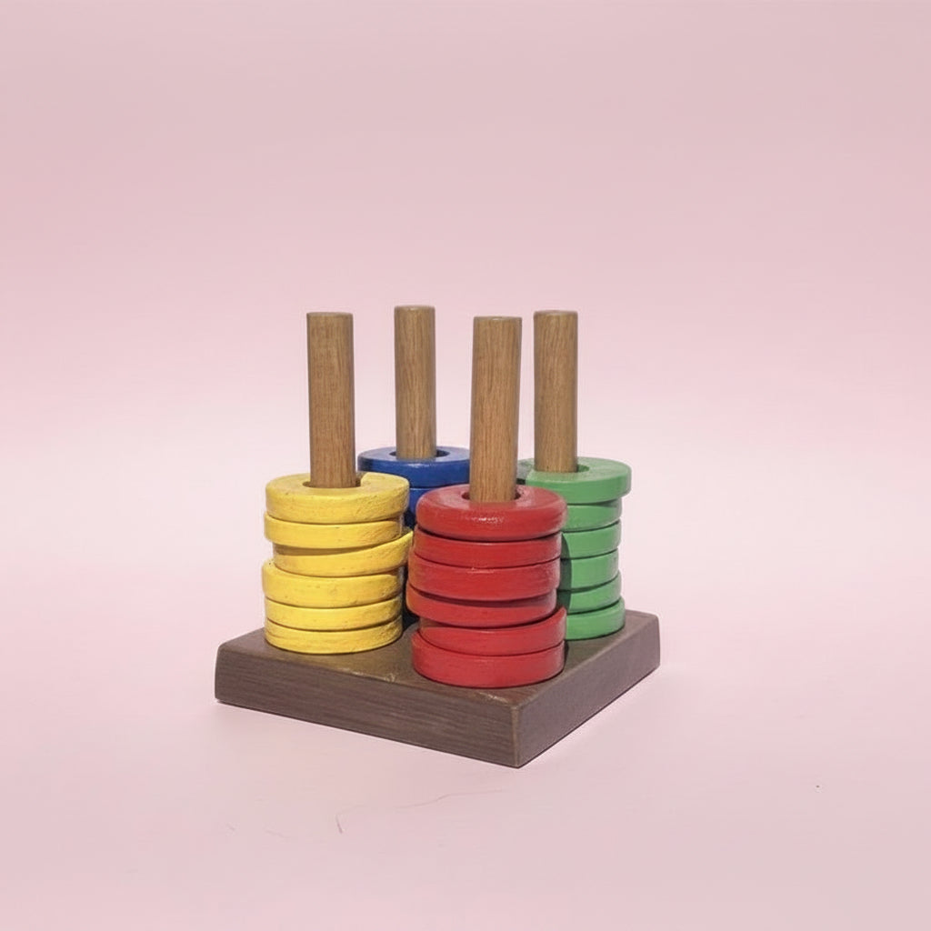 Wooden Stacking & Sorting Toy
