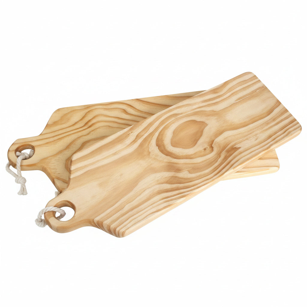 Wooden Cheese Board – Natural 47cm long